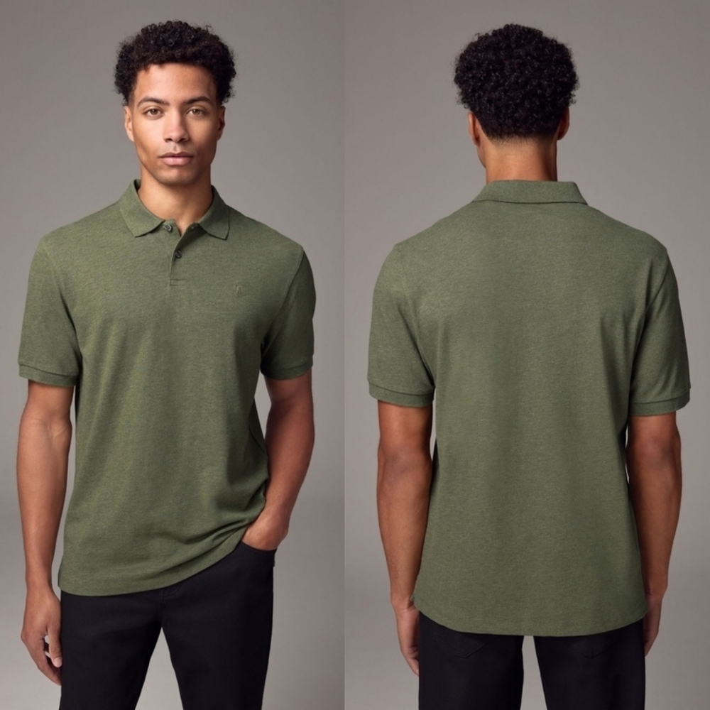 Nordstrom Tech Smart Piqué Polo - Heather Green
